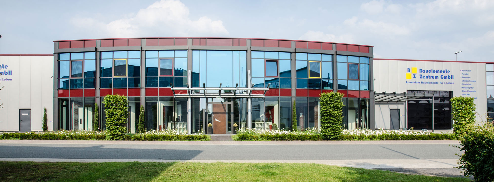Gebäude der BZ Bauelemente-Zentrum GmbH