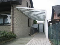 Terrassendächer aus unserer Produktion in Hamminkeln
